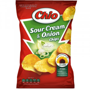 Чио Chips Onion and Cream 140g