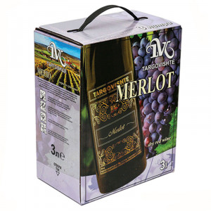 Merlot wine Търговище 3l