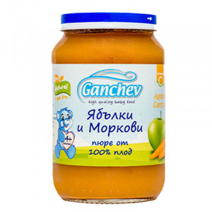 Ганчев Пюре Ябълка+Морков...