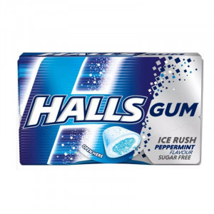 Chewing gum Halls...