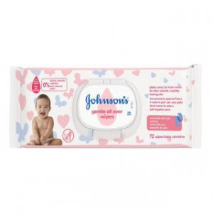 Johnson Wet Wipes 72pc Cover
